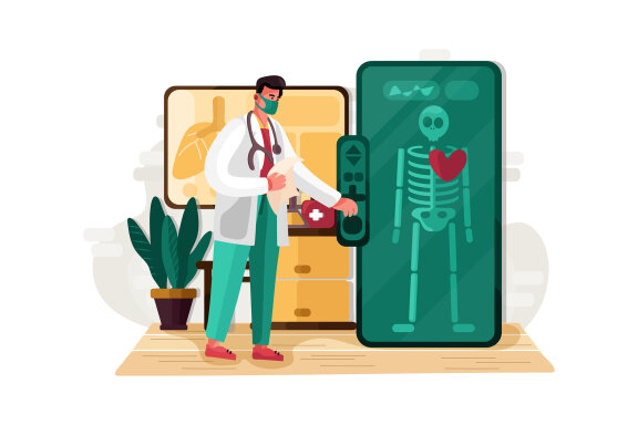 M205_Medical Care Illustrations
