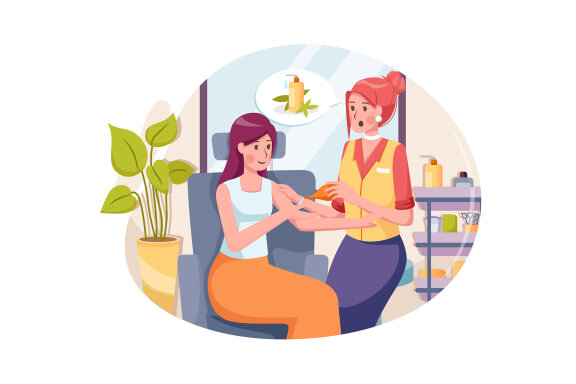 M202_Massage Service Illustrations