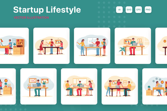 M180_Startup Illustrations