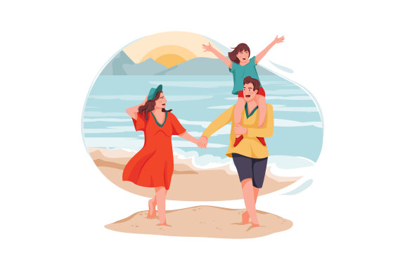 M175_Summer Vacation Illustrations
