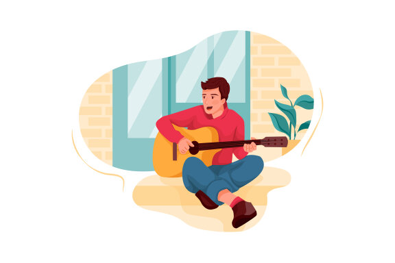 M174_Leisure Activities Illustrations