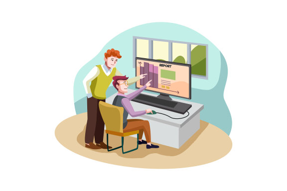 M163_Business Illustrations