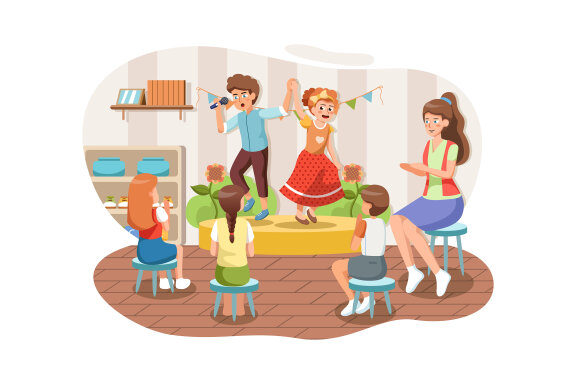 M157_Kindergarten Illustrations