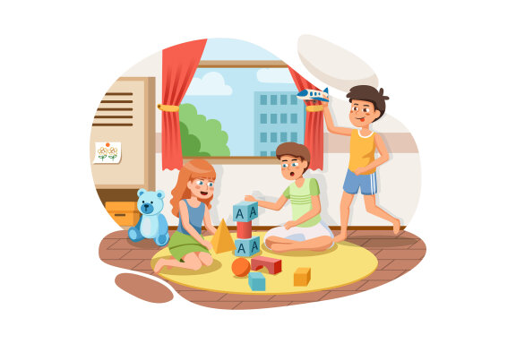 M157_Kindergarten Illustrations