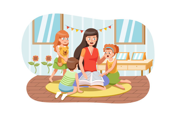 M157_Kindergarten Illustrations