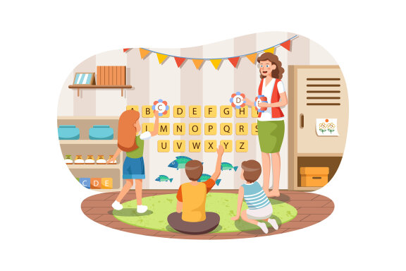 M157_Kindergarten Illustrations