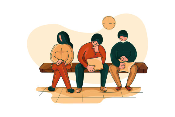 M153_Job Interview Illustrations