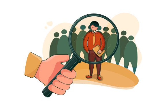 M153_Job Interview Illustrations