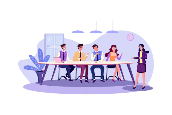 M151_Job Interview Illustrations