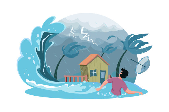 M150_Natural Disasters Illustrations