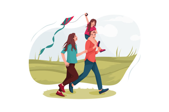 M149_Family Travel Illustrations