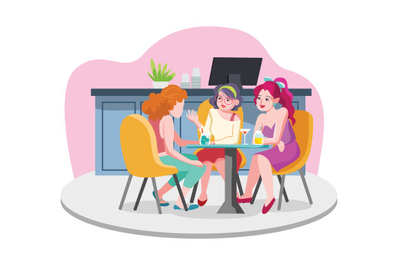M144_Coffee Shop Illustrations