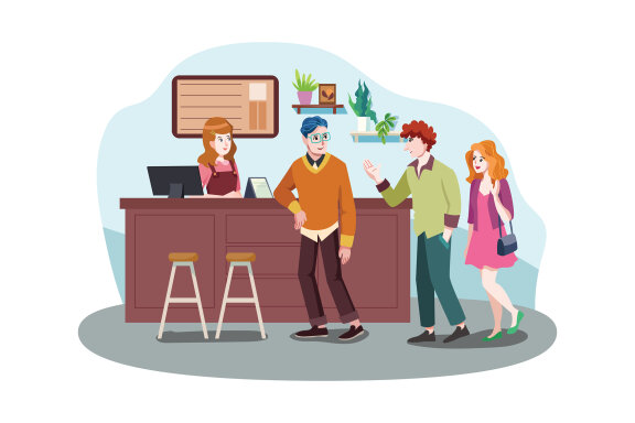 M144_Coffee Shop Illustrations