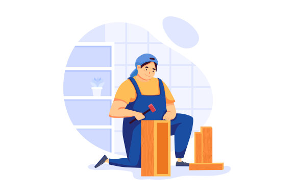 M143_Handyman Service Illustrations
