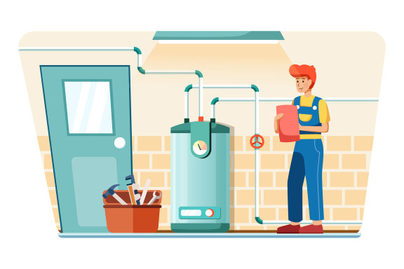 M136_Plumbing Service Illustrations