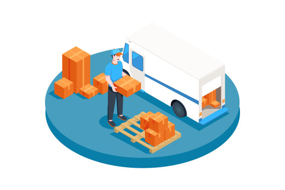 M134_Logistic Service Illustrations