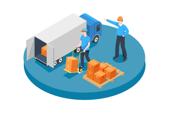 M134_Logistic Service Illustrations