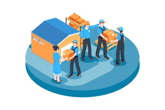 M134_Logistic Service Illustrations