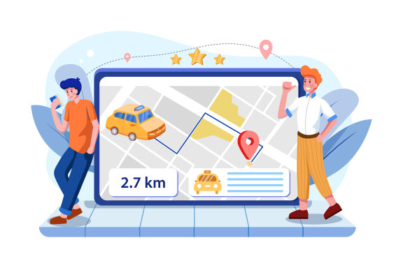 M130_Online Ordering Taxi Car