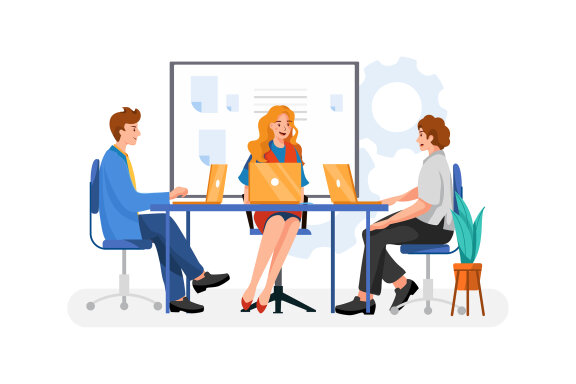 M121_Business Training Illustrations