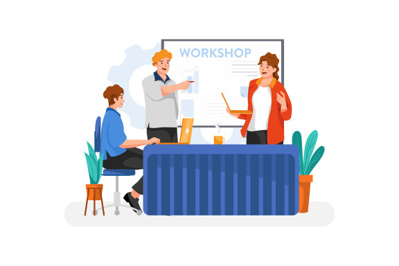 M121_Business Training Illustrations