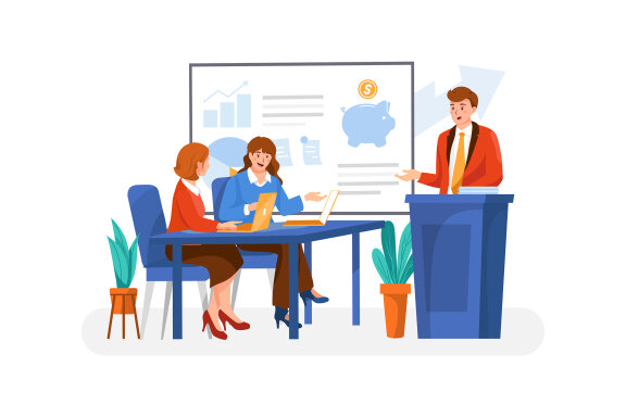M121_Business Training Illustrations