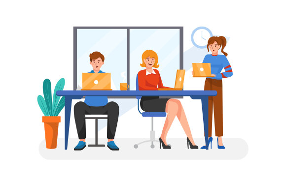 M121_Business Training Illustrations