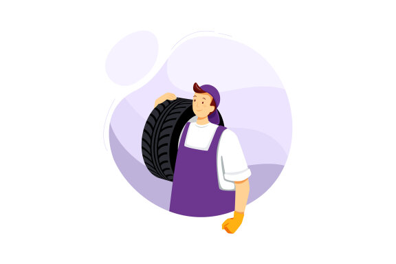 M115_Car Repair Illustrations