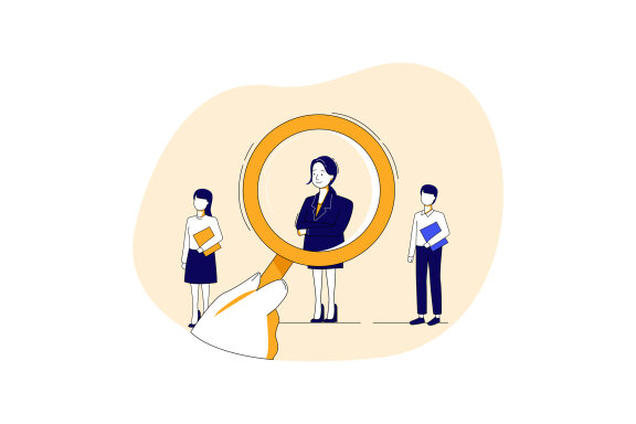 M110_Job Interview Illustrations