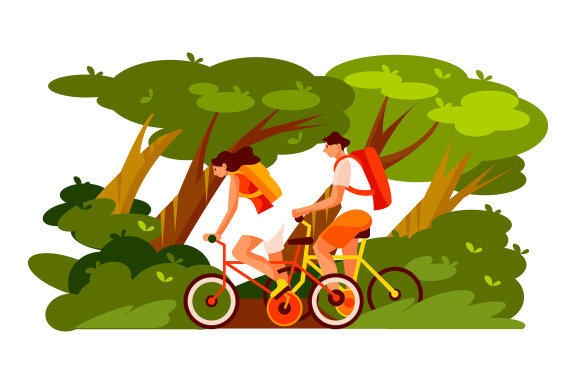 M101_Outdoor Party Illustrations