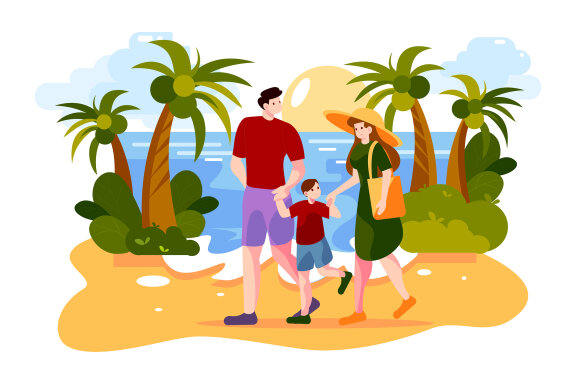 M101_Outdoor Party Illustrations