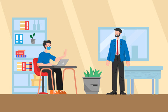 M100_Social Distancing Illustrations