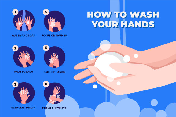 M97_Wash your hands Illustrations