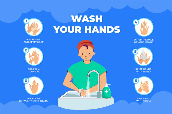 M97_Wash your hands Illustrations