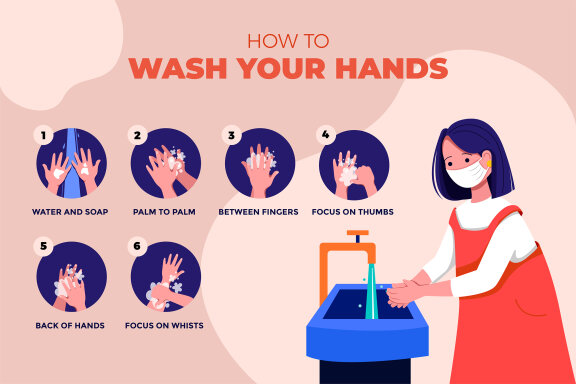 M97_Wash your hands Illustrations