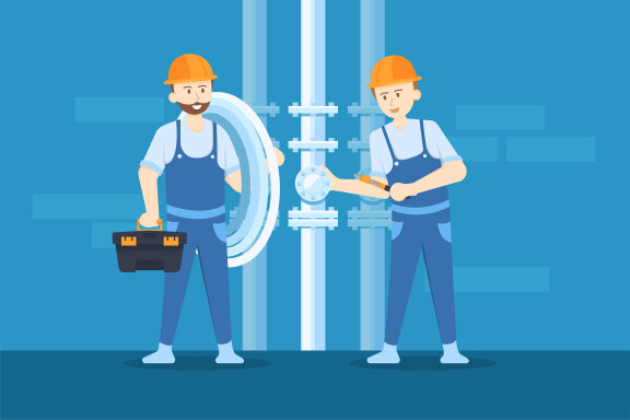 M84_Plumbing Service Illustrations