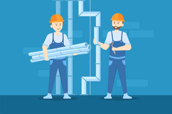 M84_Plumbing Service Illustrations