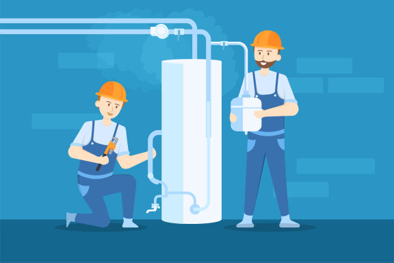 M84_Plumbing Service Illustrations