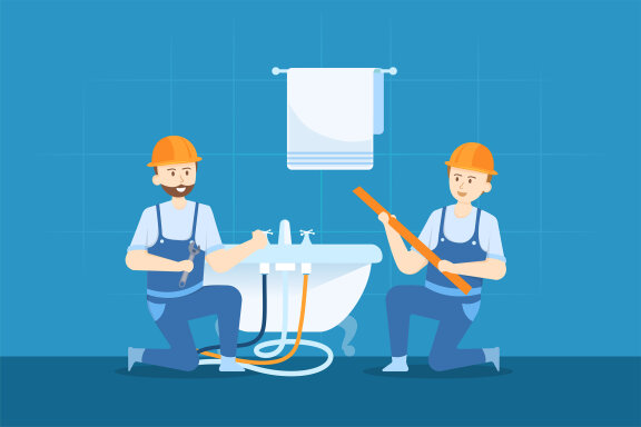 M84_Plumbing Service Illustrations