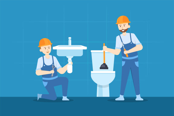 M84_Plumbing Service Illustrations