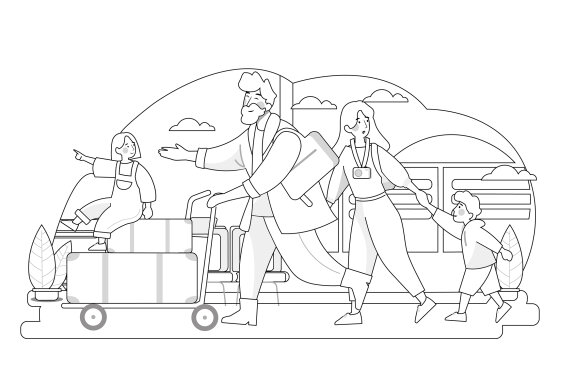 M83_Travel Illustrations