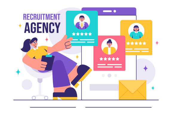 15 Recruitment Agency Illustration
