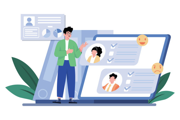 M739_Online Survey Illustration Pack 2