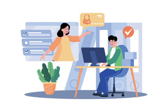M739_Online Survey Illustration Pack 2