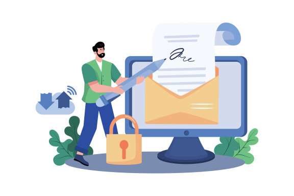 M738_Email Service Illustration Pack 2