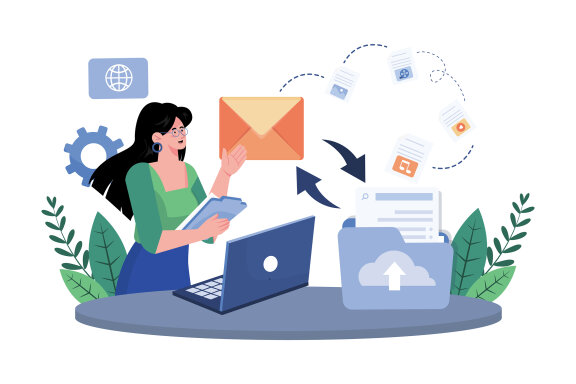 M738_Email Service Illustration Pack 2