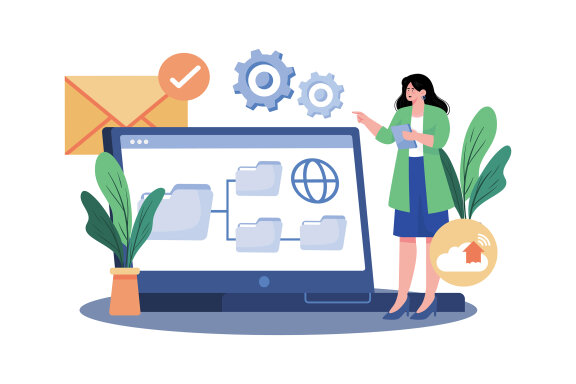 M738_Email Service Illustration Pack 2