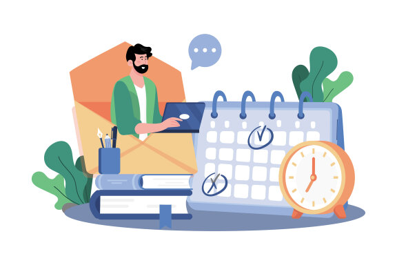 M738_Email Service Illustration Pack 2