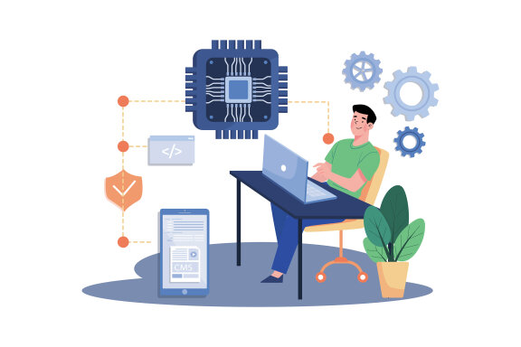 M737_Artificial intelligence Illustration Pack 1