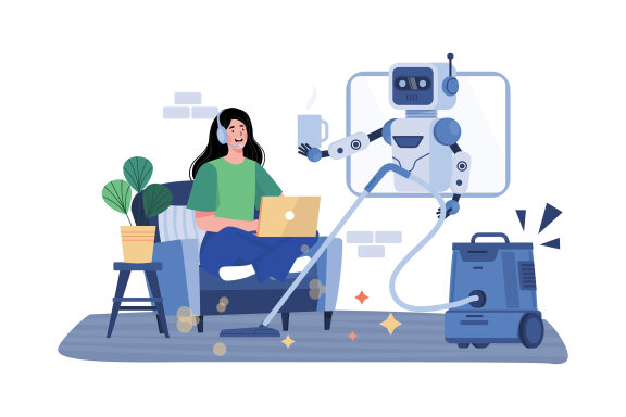 M737_Artificial intelligence Illustration Pack 1